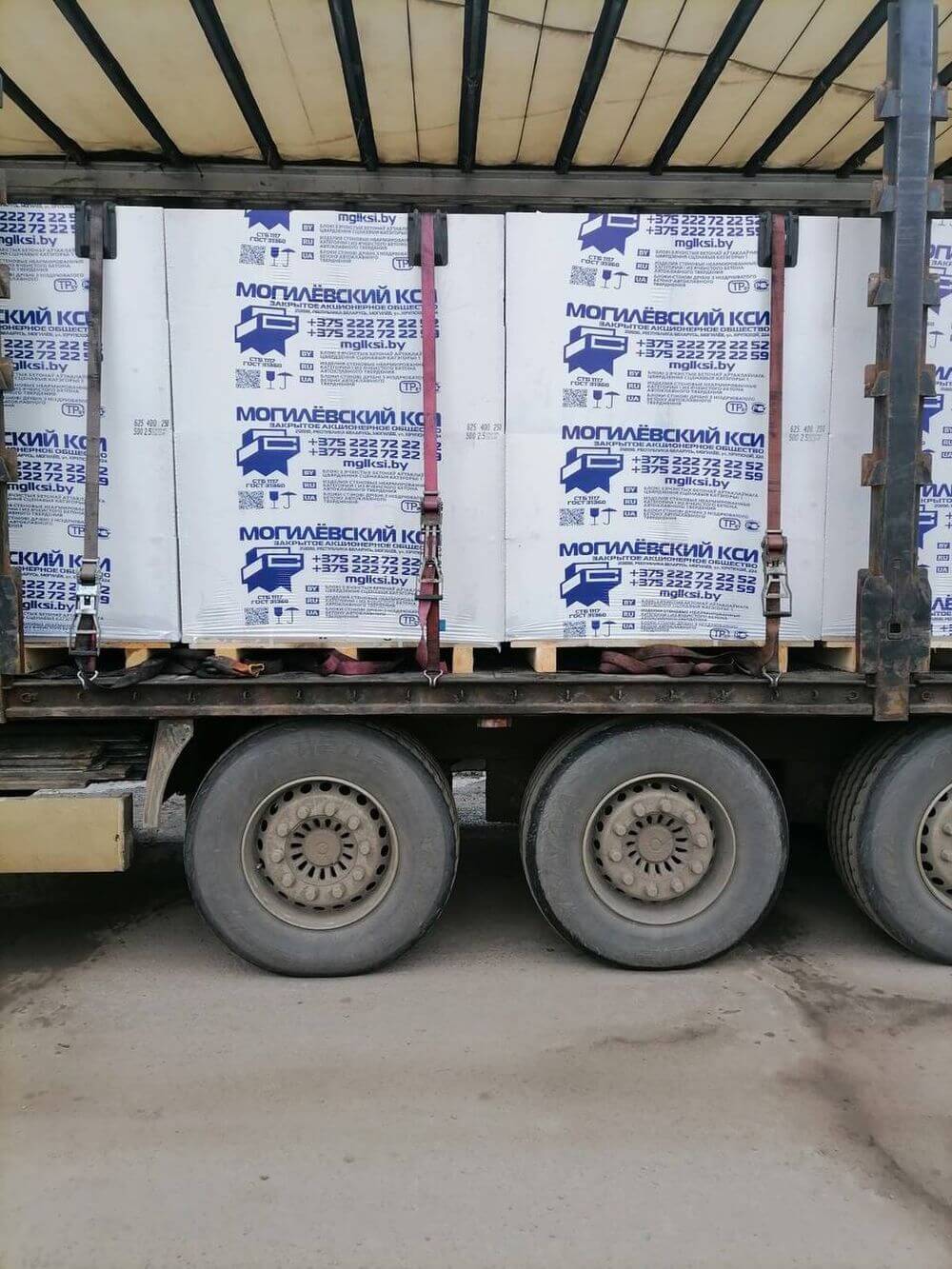 Газобетон Могилевский КСИ D500 625х400х250 мм фото 4