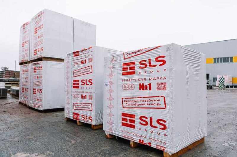 Газобетон Белорусский SLS D500 ровные грани 625х100х250 мм фото 1
