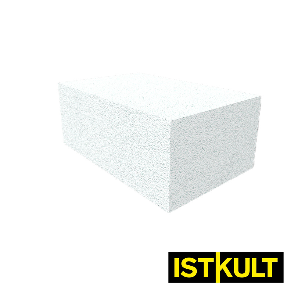 Газобетонный блок ISTKULT D500 B3,5 625х300х200 мм