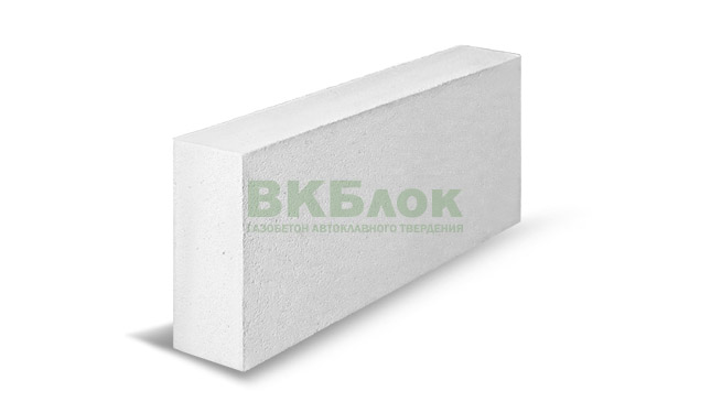Газобетон ВКБлок D600 625х120х250 мм
