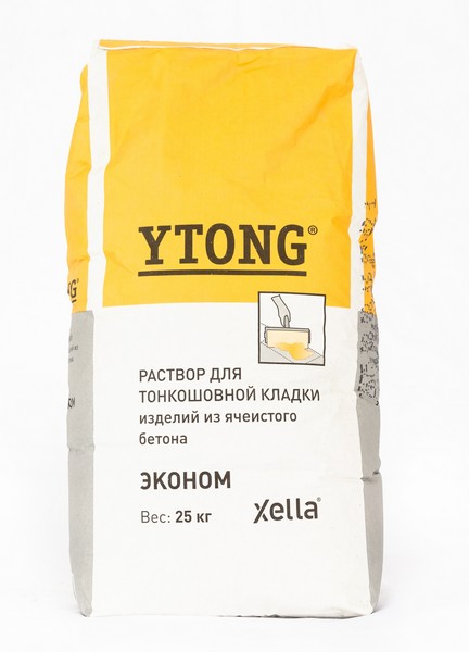 Клей для тонкошовной кладки ISTKULT (YTONG), 25 кг